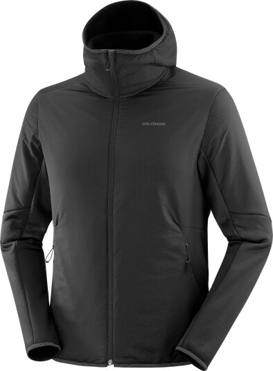 Salomon Men's Outline Hybrid Warm Deep Black M Salomon Men's Outline Hybrid Warm Deep Black M