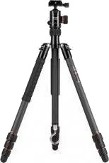 Stativ - Fotopro X Go Plus Carbon 8 Kg Last, 158 Cm Maksimal Høyde, Svart Stativ - Fotopro X Go Plus Carbon 8 Kg Last, 158 Cm Maksimal Høyde, Svart