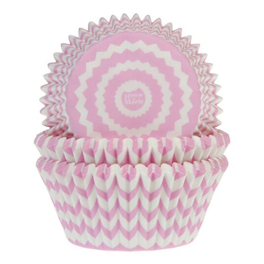 CakeSupplies House of Marie Muffinsformer Rosa - 50-pakning