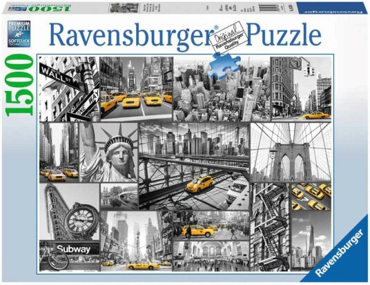 Ravensburger Puslespill 1500 Brikker New York