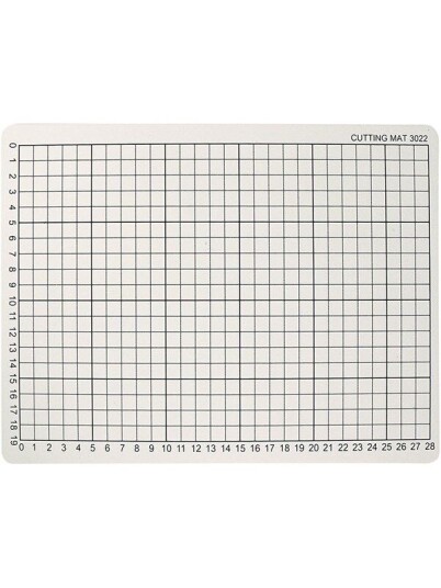 Creativ Company Cutting Mat Rubber with Grid Lines 22x30cm