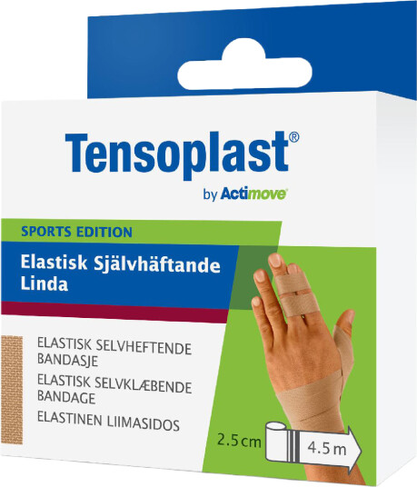 Actimove Tensoplast elastisk bandasje 2,5 cm x 4,5 m 1 stk