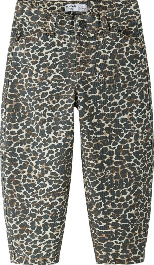 Name It Jeans NmfBella Namsmann/Leo Name It 3 år (98) Jeans Beige Brun Hvit Svart