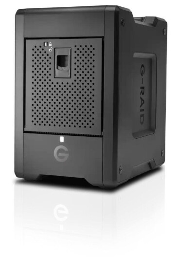SANDISK G-RAID Shuttle 4 24TB 3.5inch Thunderbolt 3 1000MB/s USB-C Transportable 4-bay External Hard Drive