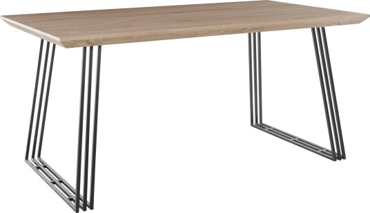 Maramo Spisebord 160 cm - Natur/Svart