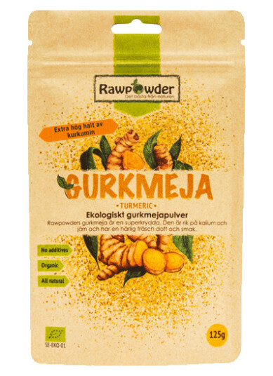 Gurkemeiepulver ØKO, 125 g Gurkemeiepulver ØKO, 125 g