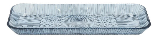 Bitz Kusintha serveringsfat rektangulært 14x38 cm Blue Bitz Kusintha serveringsfat rektangulært 14x38 cm Blue