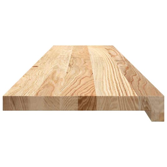 2 Stk Ubehandlet 110x30x2cm Heltre Eik 2 Stk Ubehandlet 110x30x2cm Heltre Eik
