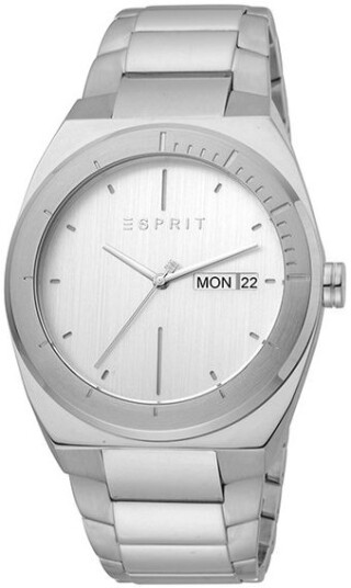 Esprit Herreklokke ES1G158M0055 Strike Sølvfarget/Stål Ø42 mm Esprit Herreklokke ES1G158M0055 Strike Sølvfarget/Stål Ø42 mm