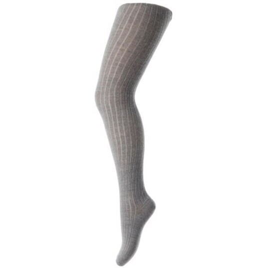 MP 130 Cotton Rib Tights 491 Grey Melange 5-6 år/120