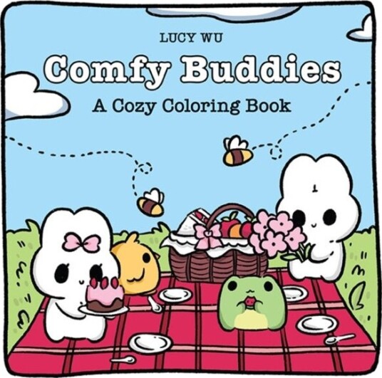 Comfy Buddies: A Cozy Coloring Book