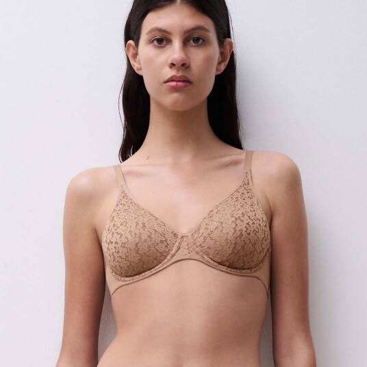 CHANTELLE Norah Covering Molded Bra   Beige   F x 70