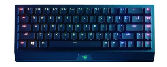 Razer BlackWidow V3 Mini HyperSpeed - Green - US - Gamingtastatur - Uten numpad - Amerikansk Engelsk - Svart