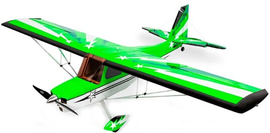 OMP Hobby Super Decathlon 55inch V2 Green PNP OMP Hobby Super Decathlon 55inch V2 Green PNP