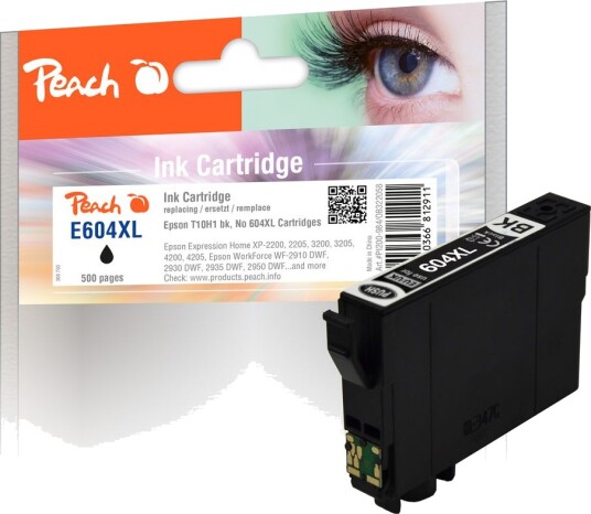 Kompatibel med Epson No. 604XL blekkpatron Svart 13,5 ml