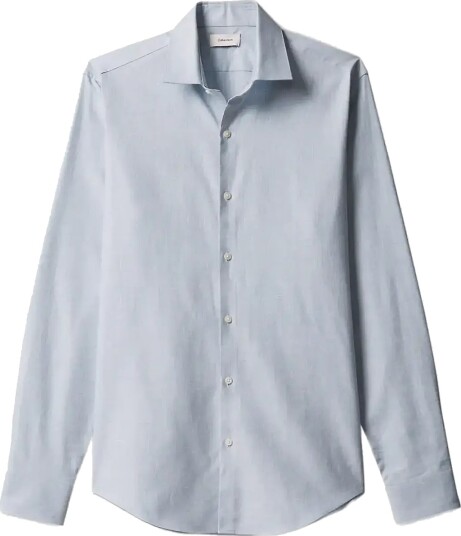 Calvin Klein Slim Sft Melange Cmft Sld   Blue   38