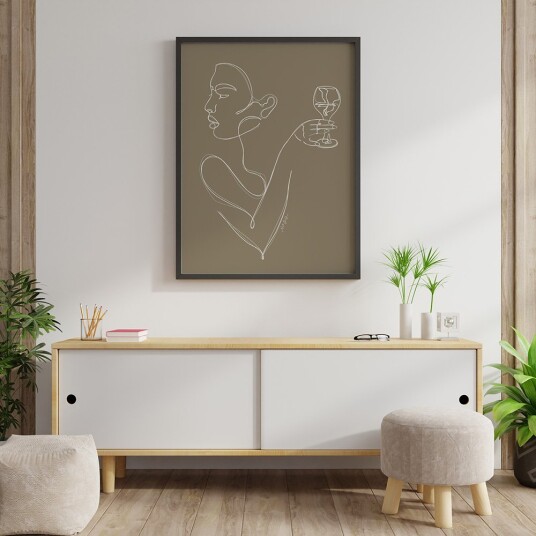 Diverse Dauartwork Darling 35x50cm Sandfarget