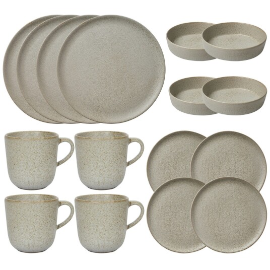 Aida Raw Starter Set 16 Pieces Sandy Beige