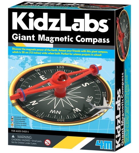 4M Kidzlabs / Giant Magnetic Compass 4M Kidzlabs / Giant Magnetic Compass