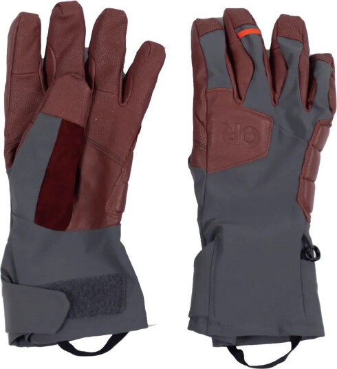 Outdoor Research Men's Extravert Gloves Charcoal/Brick S, Charcoal/Brick