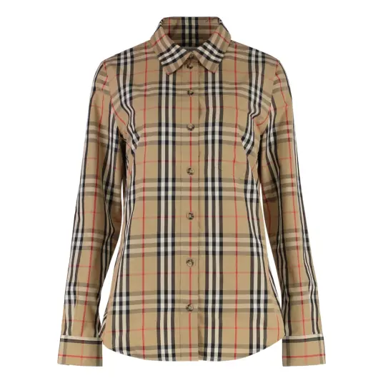 Burberry Dame Bluser & Skjorter Beige XS Burberry Dame Bluser & Skjorter Beige XS