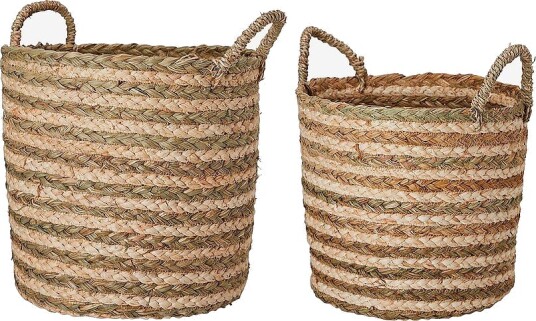 Wikholm Form Helmi Basket Striped 2 pakning Natur