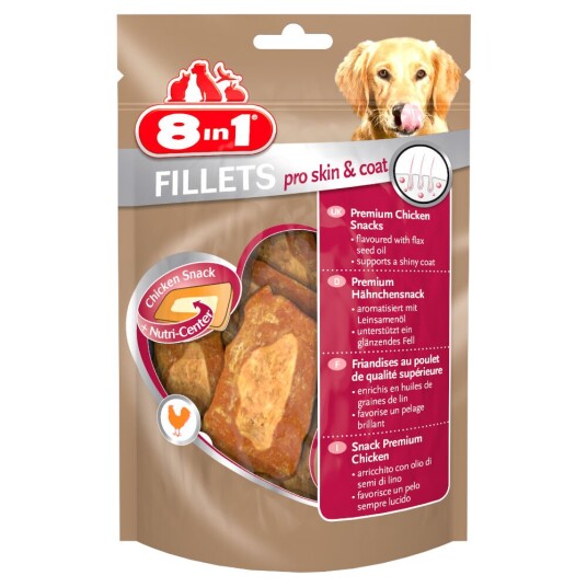 8In1 Fillets Pro Skin & Coat 80 G Str. S