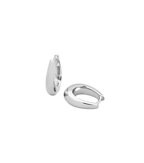 Tom Wood Jewellery Liz Hoop Silver Øredobber Sølv female