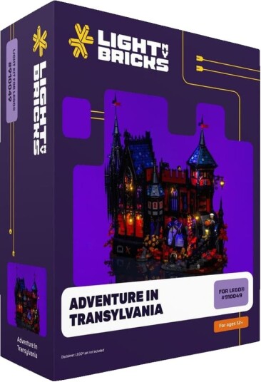 Light My Bricks Adventure in Transylvania Lyssett 910049 2.0-910049