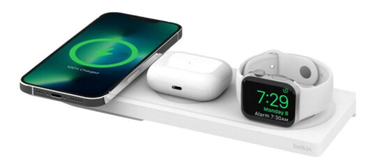 Belkin Magsafe 3-in1 Wireless charging pad White