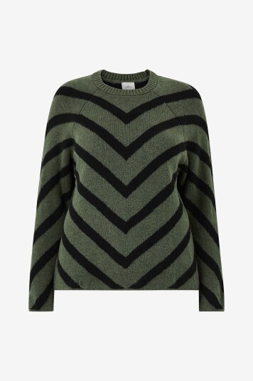 Only Carmakoma Pullover carEliza LS Pullover Knt Natur
