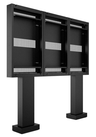 Multibrackets M monteringssett - for 3 LCD-skjermer - svart Multibrackets M monteringssett - for 3 LCD-skjermer - svart