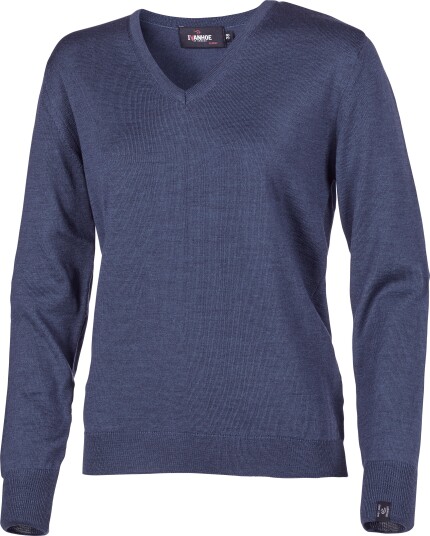Ivanhoe Women's Merino V-Neck Steel Blue Steelblue 36 Ivanhoe Women's Merino V-Neck Steel Blue Steelblue 36