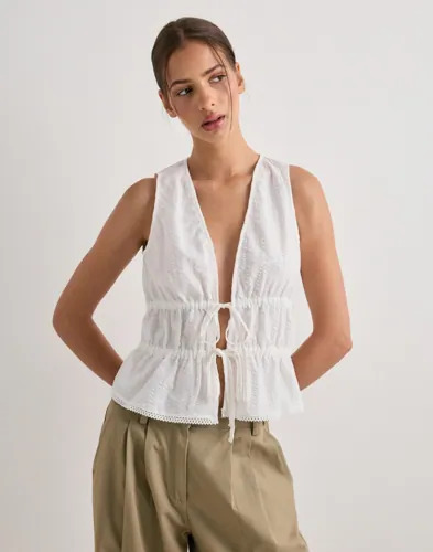 Vero Moda   Hvit   Vmwendy Sl Top Wvn