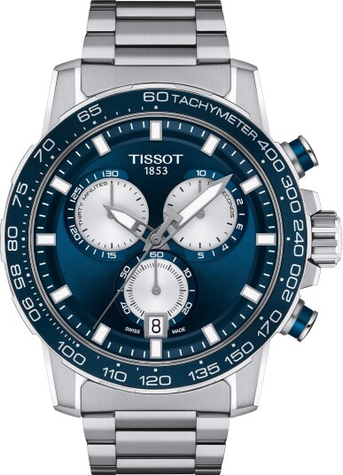 Tissot Supersport Chronograph T1256171104100 - Herre - 46 mm - Analog - Kvarts urverk - Safirglass