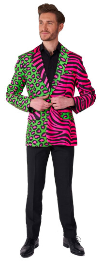 OppoSuits Suitmeister Party Animal Neon Dressjakke - Large OppoSuits Suitmeister Party Animal Neon Dressjakke - Large