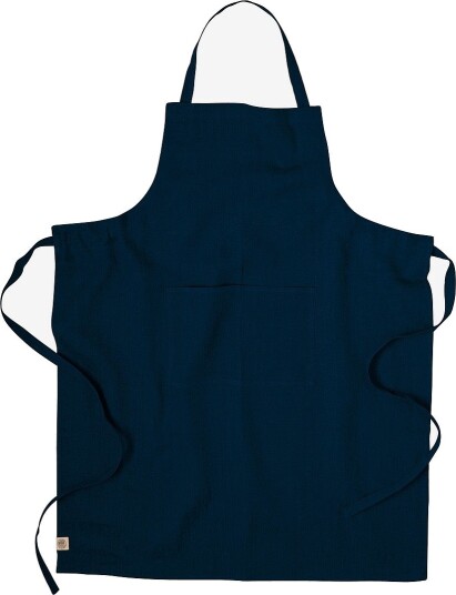 Lovely Linen Forkle Classic i manglet lin Blå