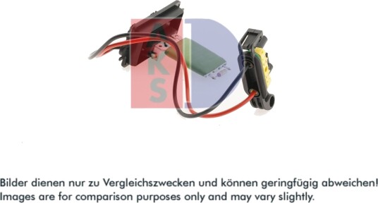 Motstand, kupévifte AKS DASIS 740241N