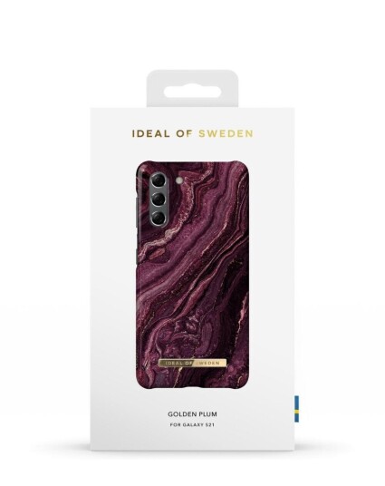 iDeal of Sweden Fashion Case Galaxy S21 Golden Plum