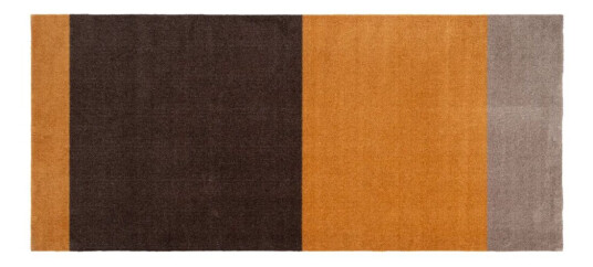 tica copenhagen Stripes by tica, horisontal, entréteppe Dijon-brown-sand, 90 x 200 cm tica copenhagen Stripes by tica, horisontal, entréteppe Dijon-brown-sand, 90 x 200 cm