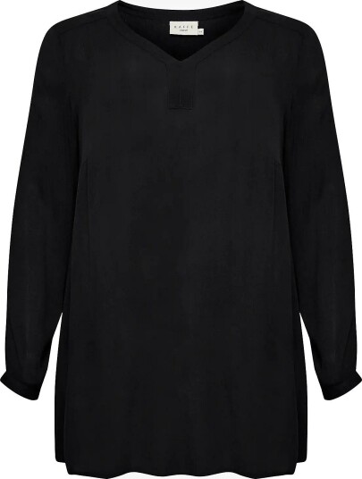 Kaffe Curve Kcami Ls Tunic Black 42