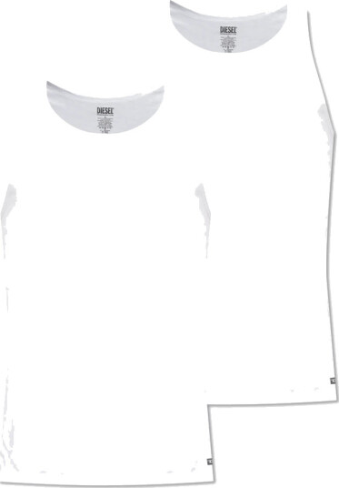 Diesel Herre Topper Hvit XL,