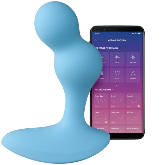 Satisfyer Deep Diver Analvibrator Blue