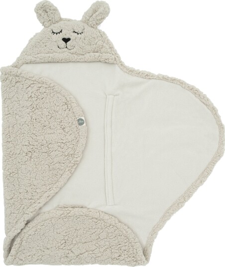 Jollein Bunny Omslagsvognpose nougat