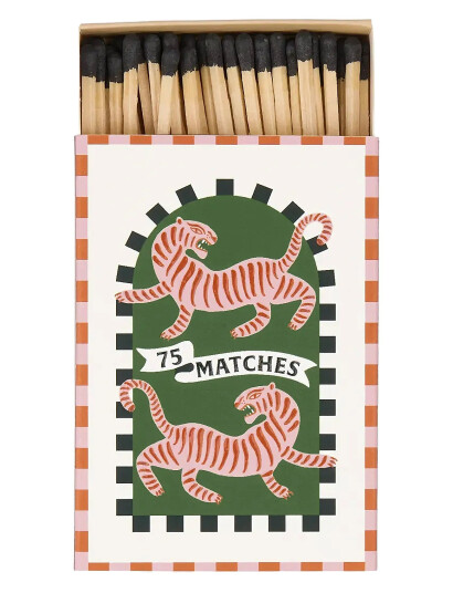 Paddywax Matcher Adopo Tiger Sort   Red   