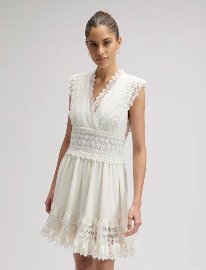 Lee Jeans Bohemian Dress Cream XL x 00 Lee Jeans Bohemian Dress Cream XL x 00