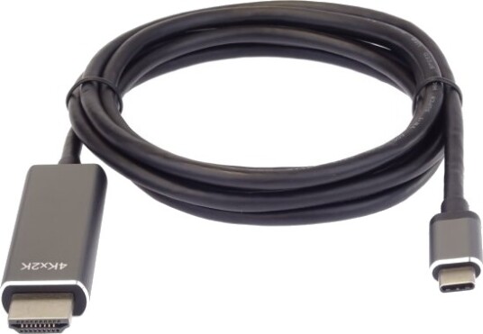 Premiumcord Usb C Hdmi Usb Adapter 1,8 M Sølv Ku31hdmi08