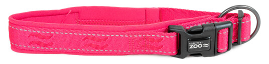 Rufus justerbart hundehalsbånd 25 mm 40-50 cm Rosa Rufus justerbart hundehalsbånd 25 mm 40-50 cm Rosa