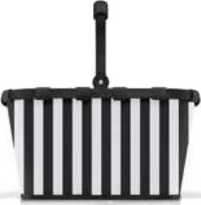 Reisenthel Reisenthel Carrybag Svart Hvit Aluminium Polyester Handlekurv 22 L 480 Mm 280 Mm