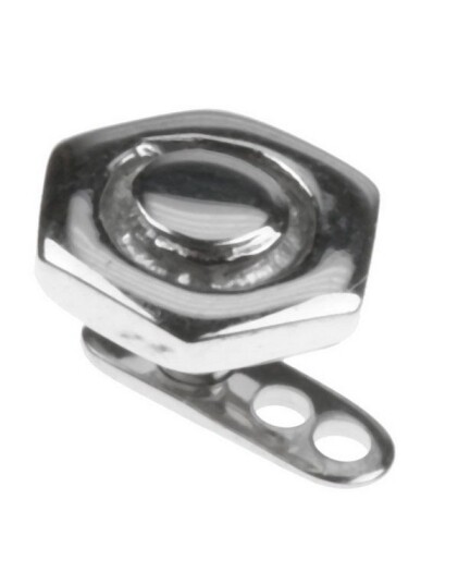 Utgått Sekskantet Blank Dermal Anchor 16 x 25 mm